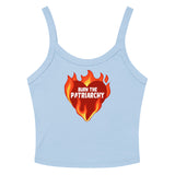 Burn The Patriarchy Scoop Neck Tank Top