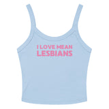 I Love Mean Lesbians Scoop Neck Tank Top