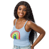 Rainbow Scoop Neck Tank Top