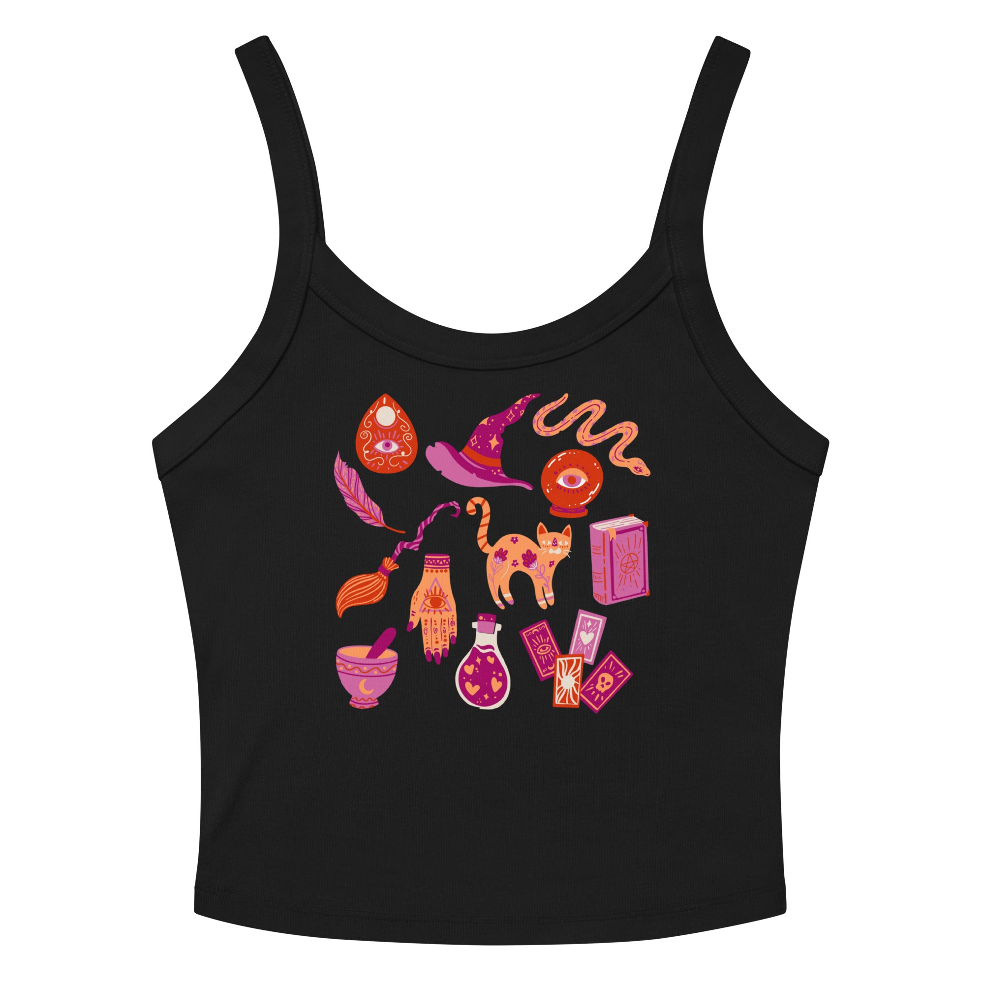 Lesbian Witch Scoop Neck Tank Top