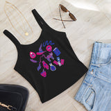 Bisexual Witch Scoop Neck Tank Top