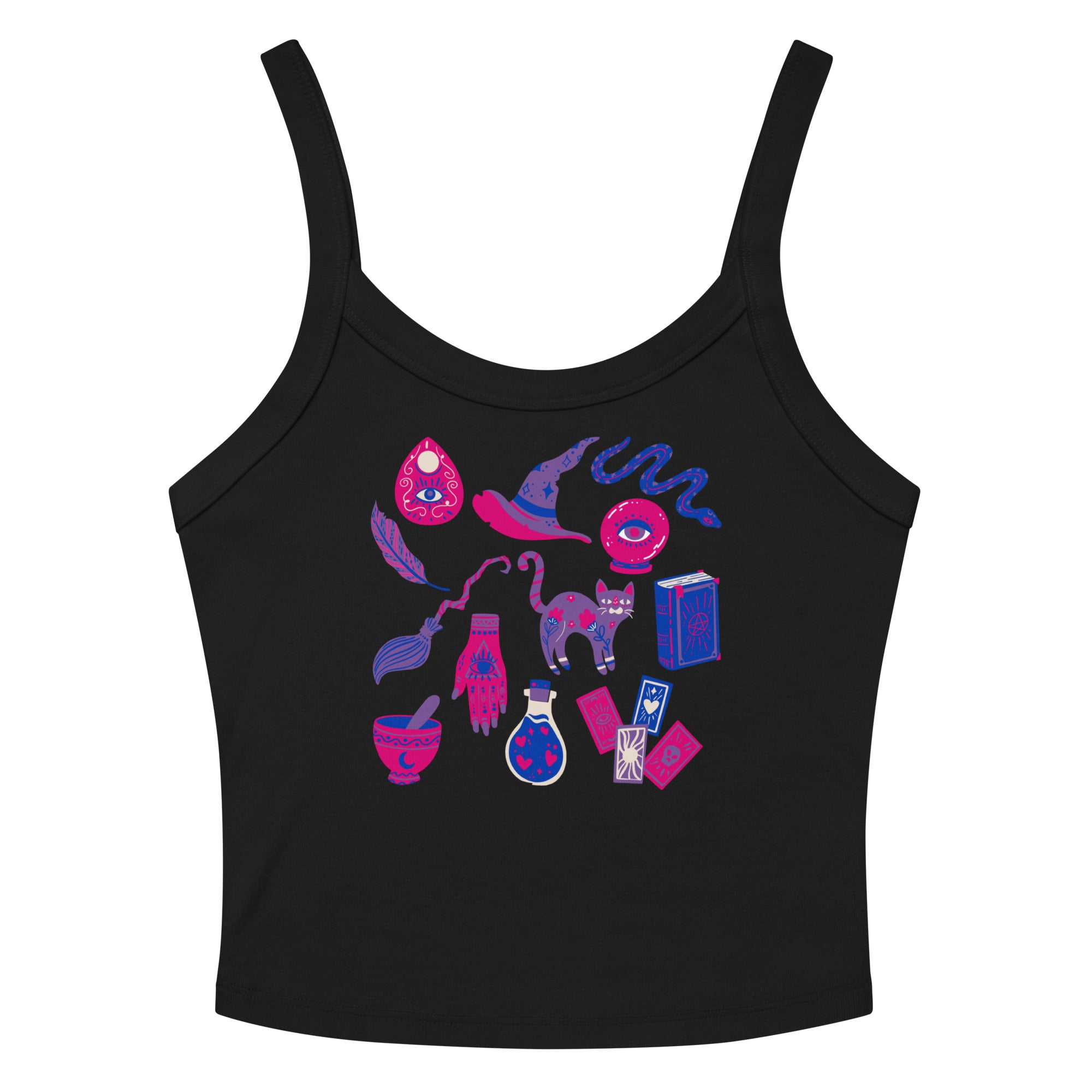 Bisexual Witch Scoop Neck Tank Top