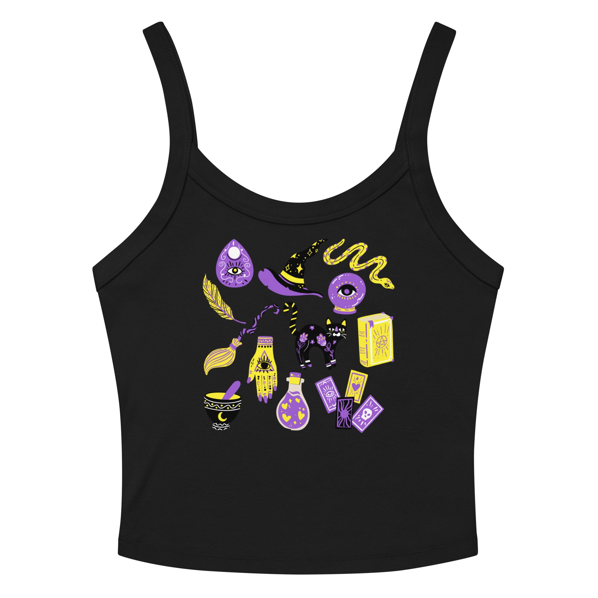 Non-Binary Witch Scoop Neck Tank Top