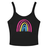 Pansexual Rainbow Scoop Neck Tank Top