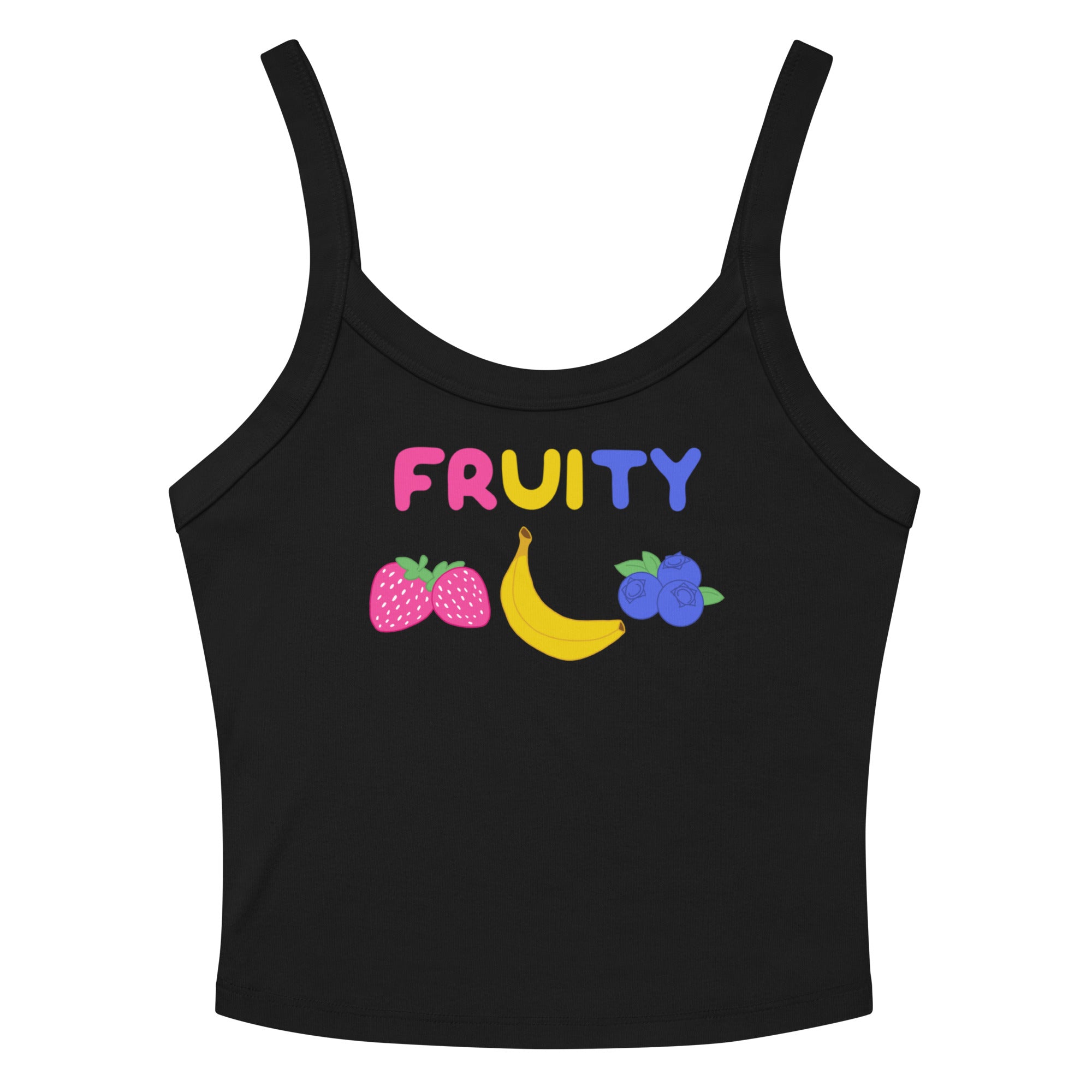 Fruity Pansexual Scoop Neck Tank Top