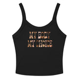 My Body My Choice Scoop Neck Tank Top