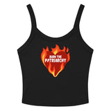 Burn The Patriarchy Scoop Neck Tank Top