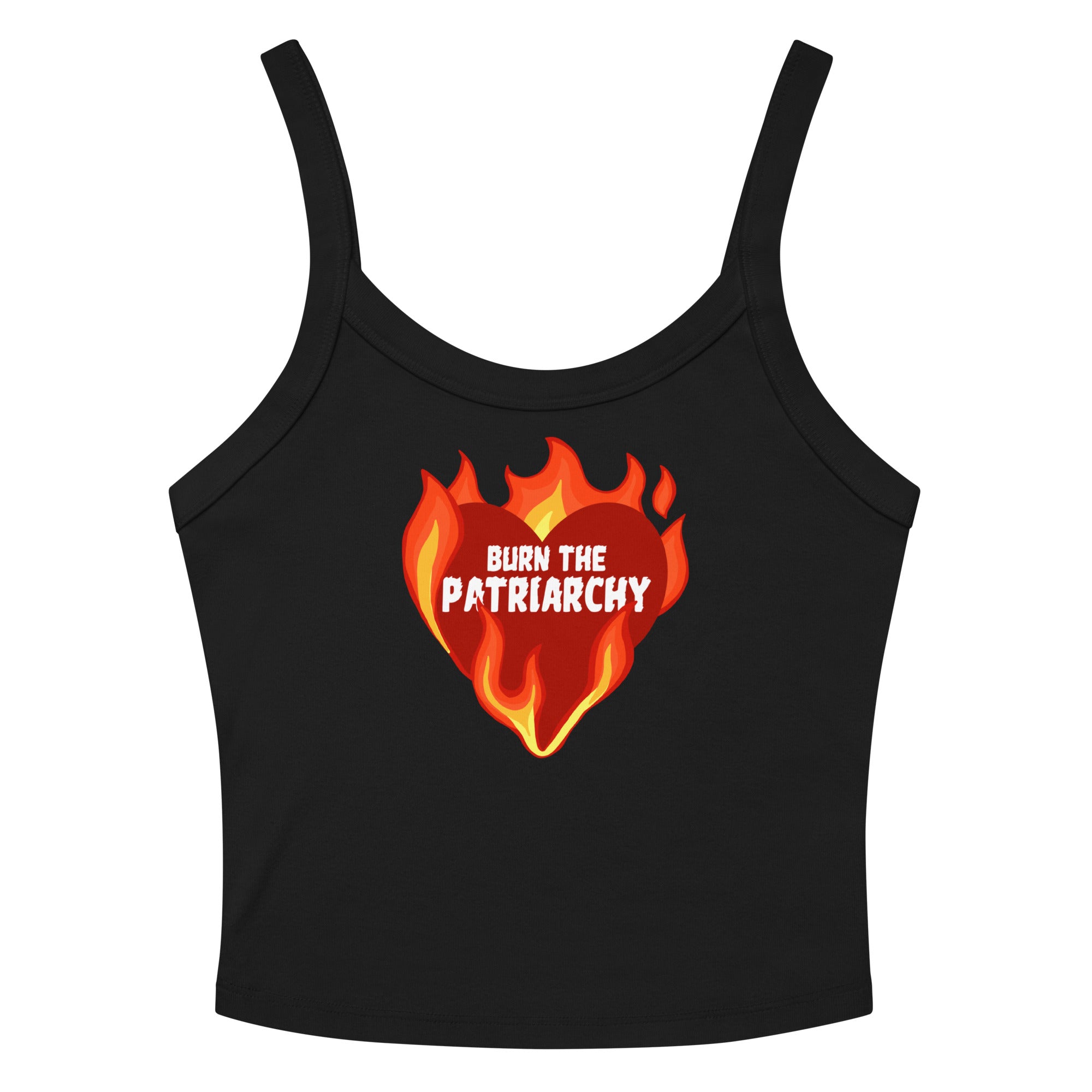 Burn The Patriarchy Scoop Neck Tank Top