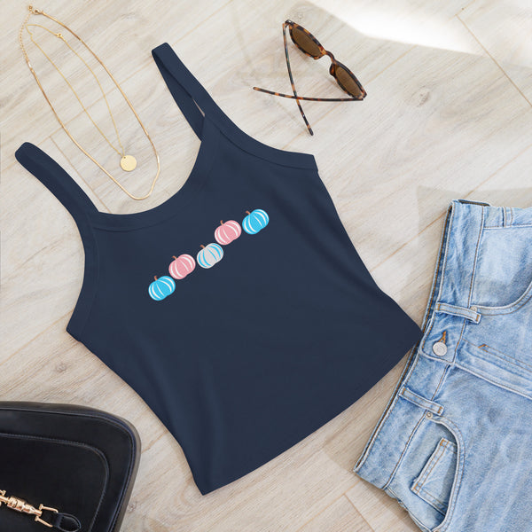 Transgender Pumpkins Scoop Neck Tank Top