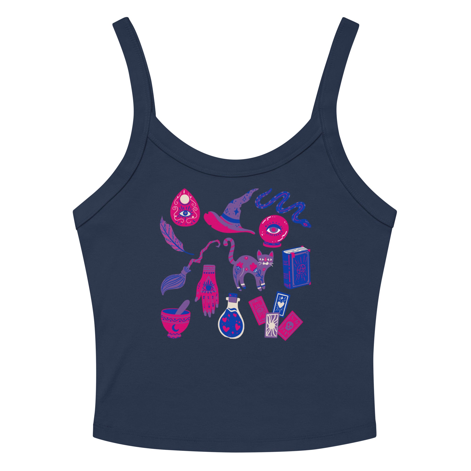 Bisexual Witch Scoop Neck Tank Top