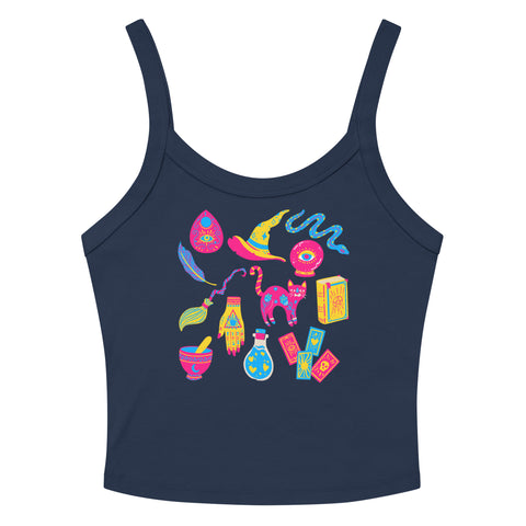 Pansexual Witch Scoop Neck Tank Top