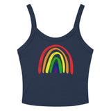 Rainbow Scoop Neck Tank Top