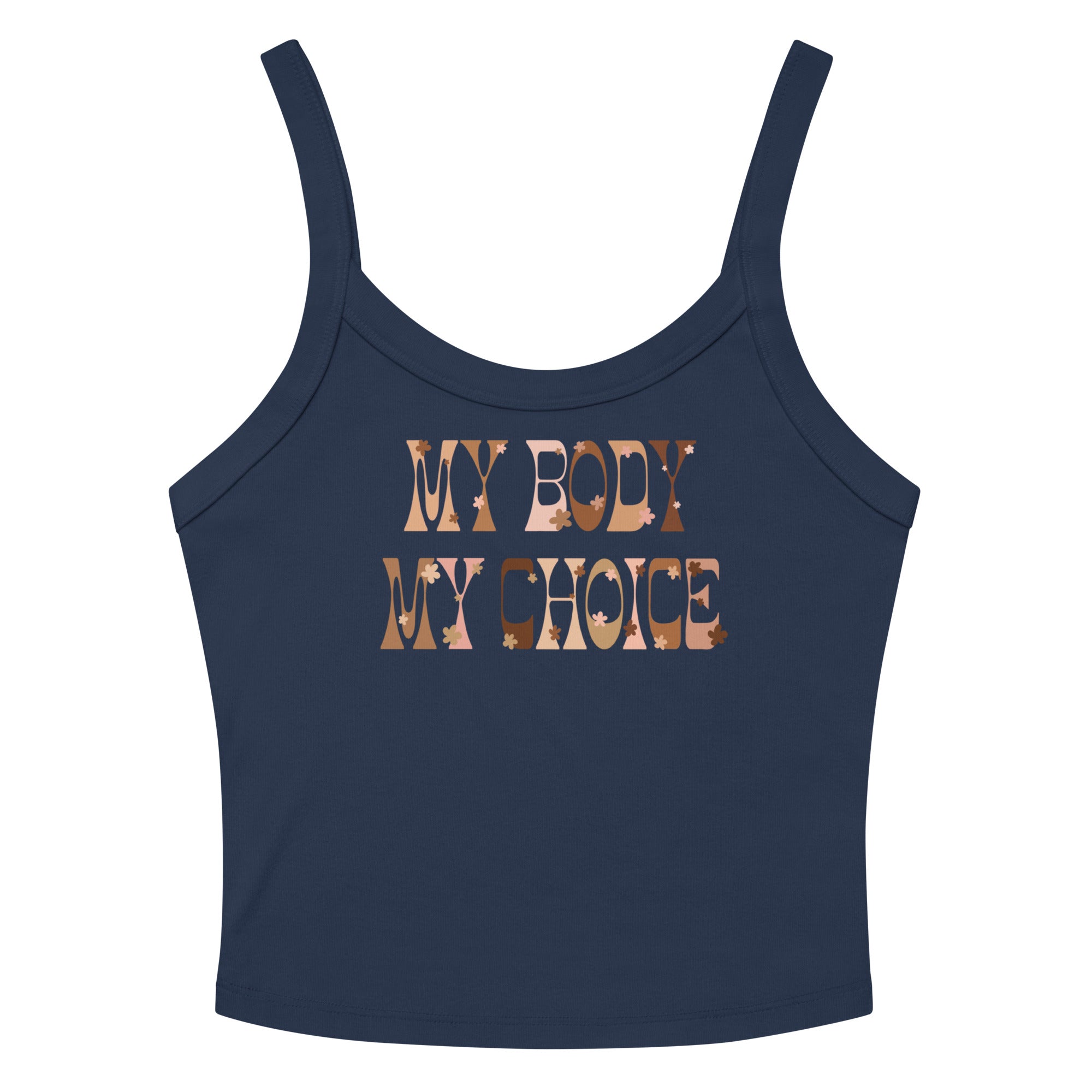 My Body My Choice Scoop Neck Tank Top