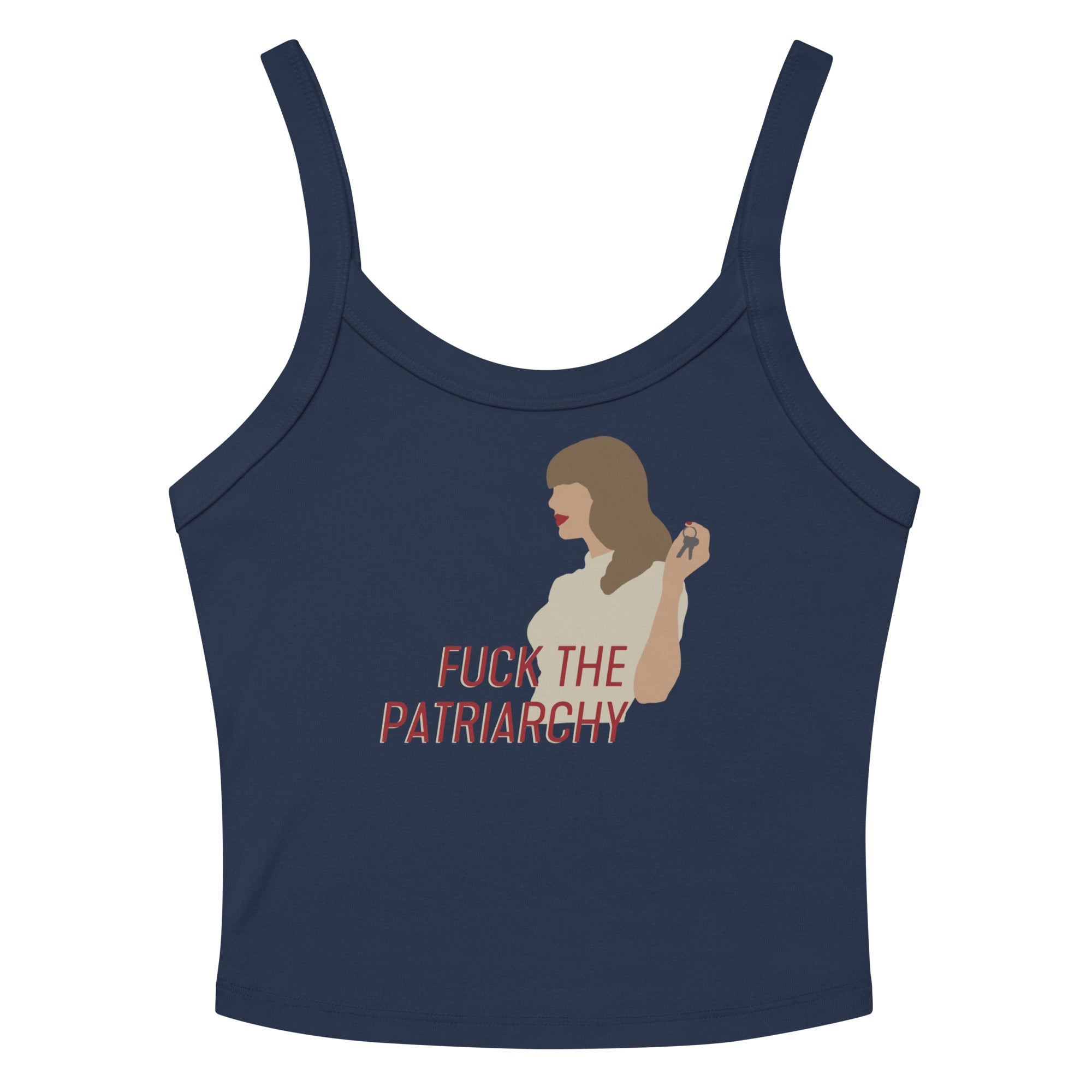 Fuck The Patriarchy (All Too Well Lyric) Scoop Neck Tank Top