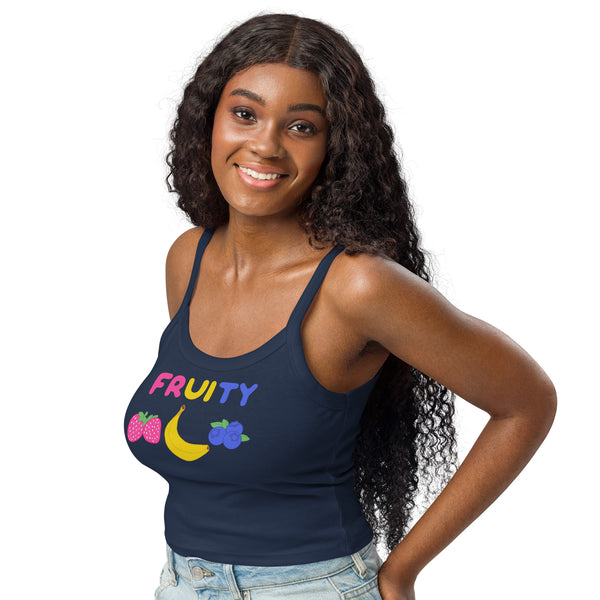 Fruity Pansexual Scoop Neck Tank Top