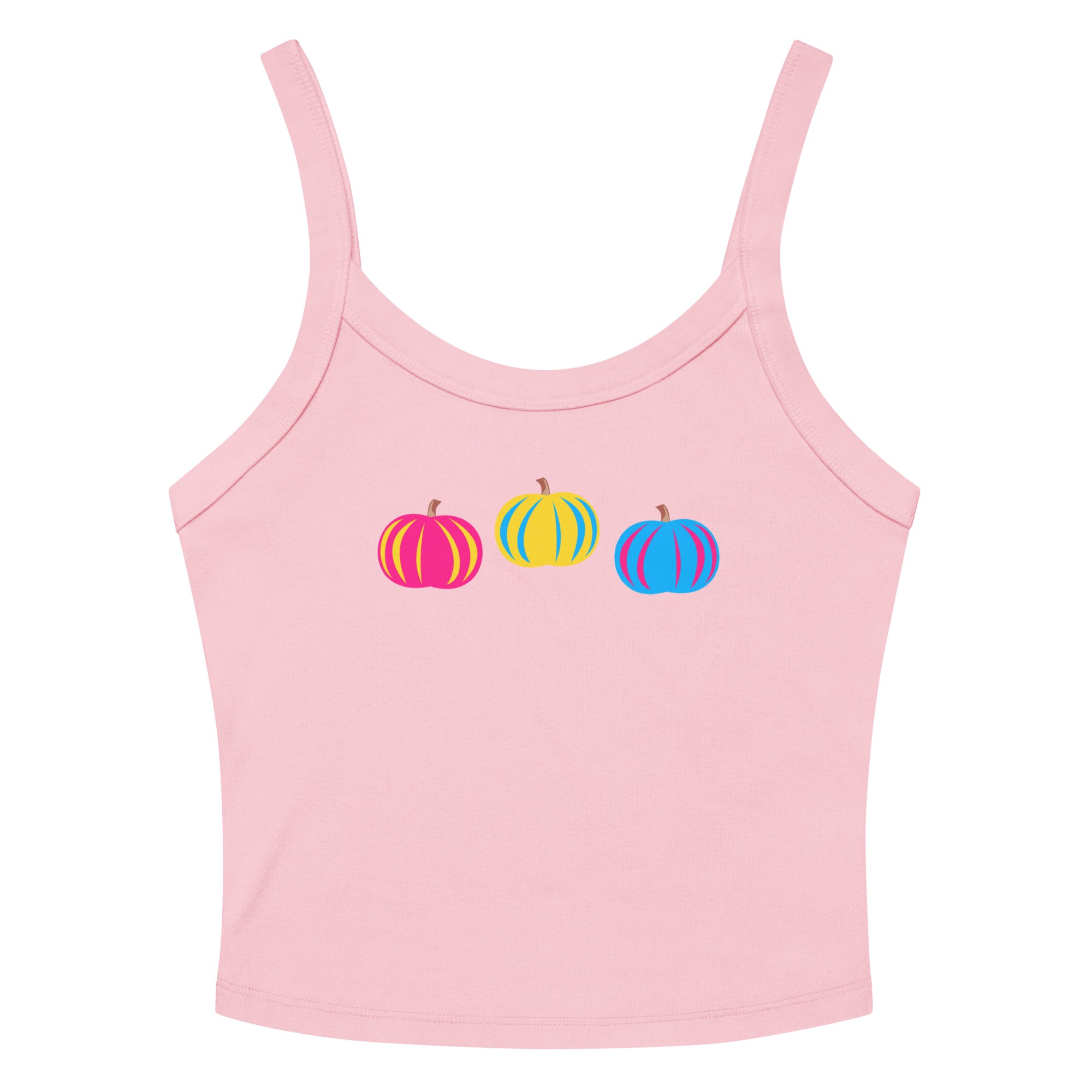 Pansexual Pumpkins Scoop Neck Tank Top