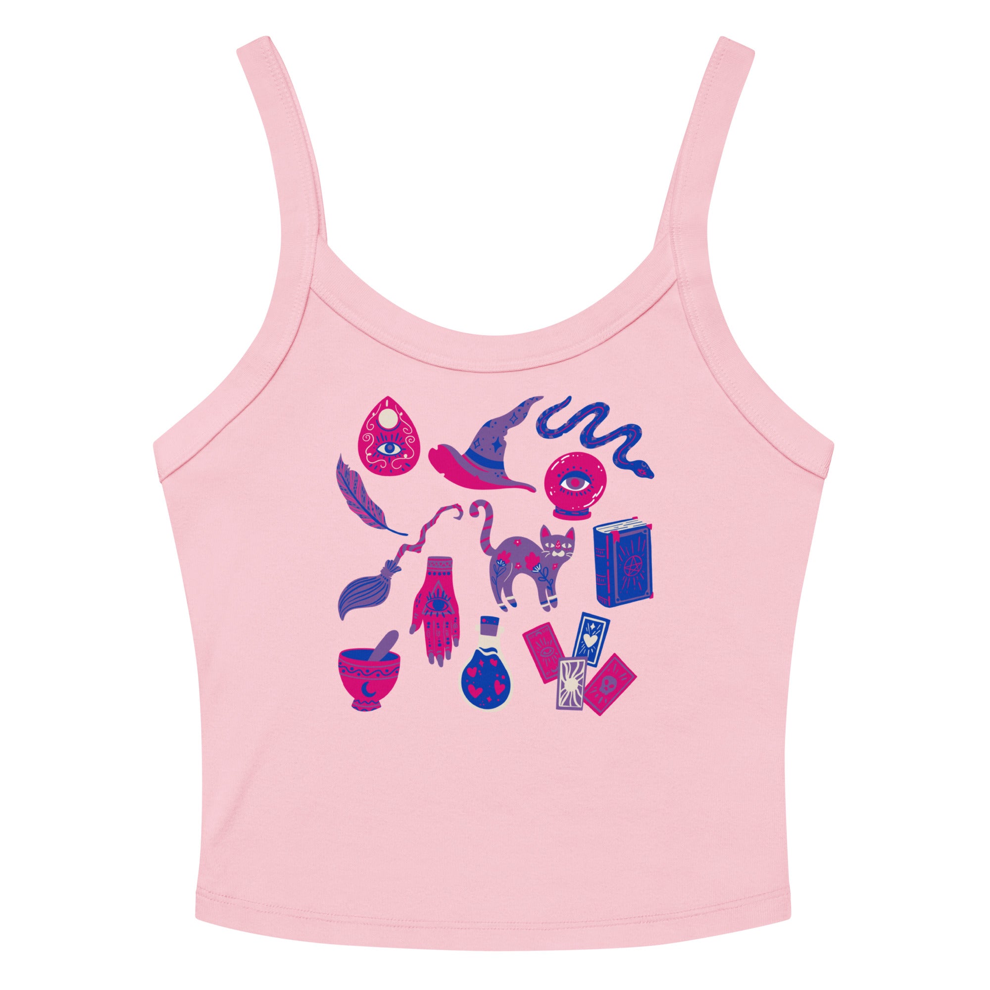 Bisexual Witch Scoop Neck Tank Top