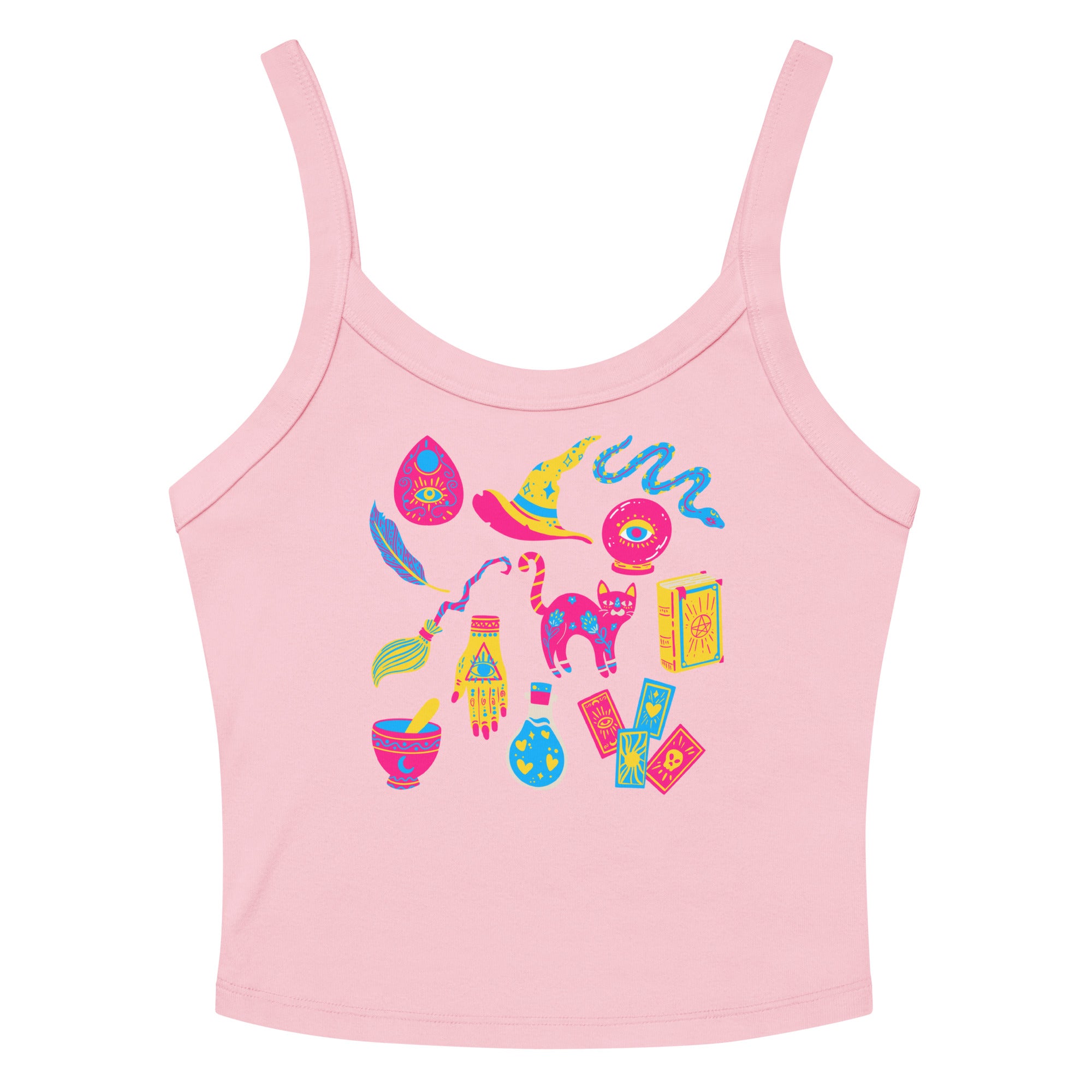 Pansexual Witch Scoop Neck Tank Top