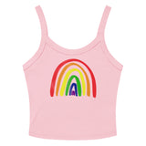 Rainbow Scoop Neck Tank Top