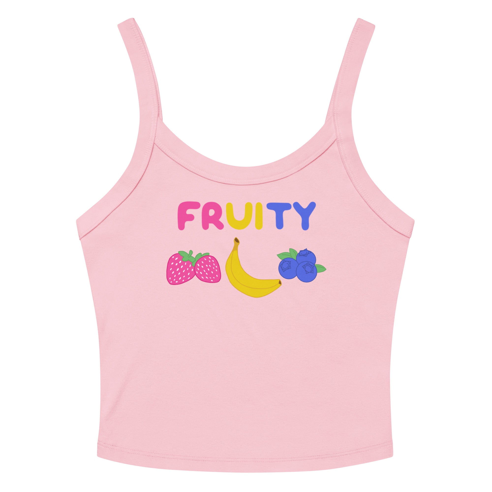 Fruity Pansexual Scoop Neck Tank Top