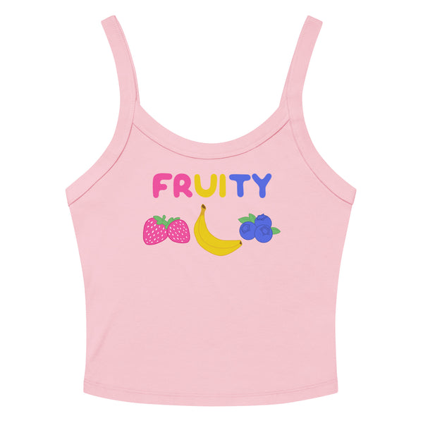 Fruity Pansexual Scoop Neck Tank Top