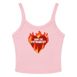 Burn The Patriarchy Scoop Neck Tank Top