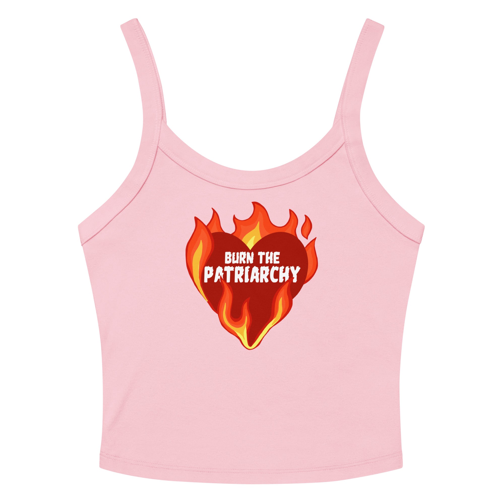 Burn The Patriarchy Scoop Neck Tank Top