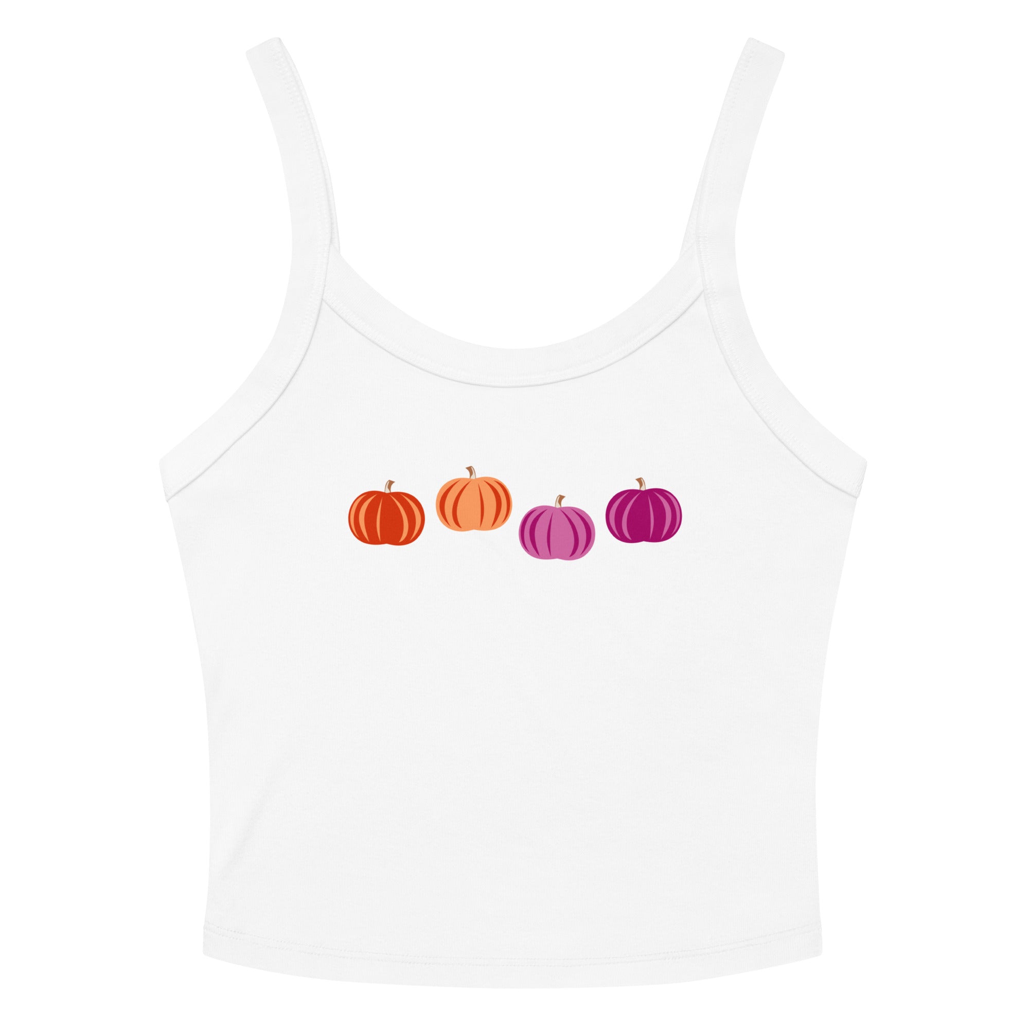 Lesbian Pumpkins Scoop Neck Tank Top