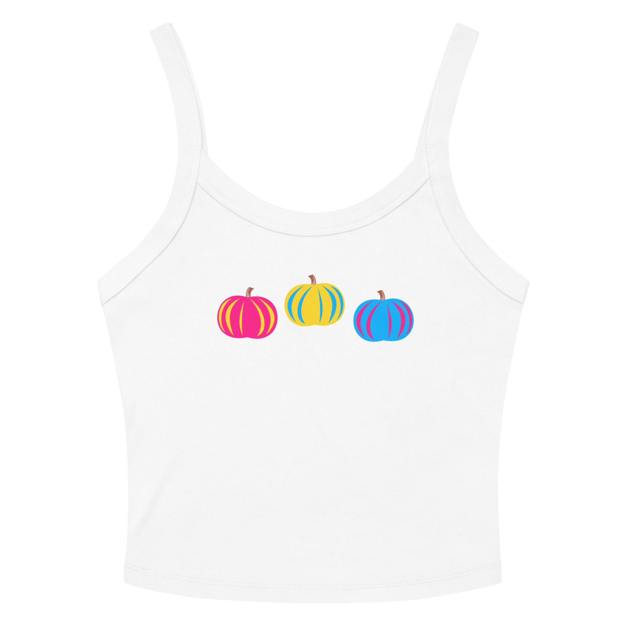 Pansexual Pumpkins Scoop Neck Tank Top