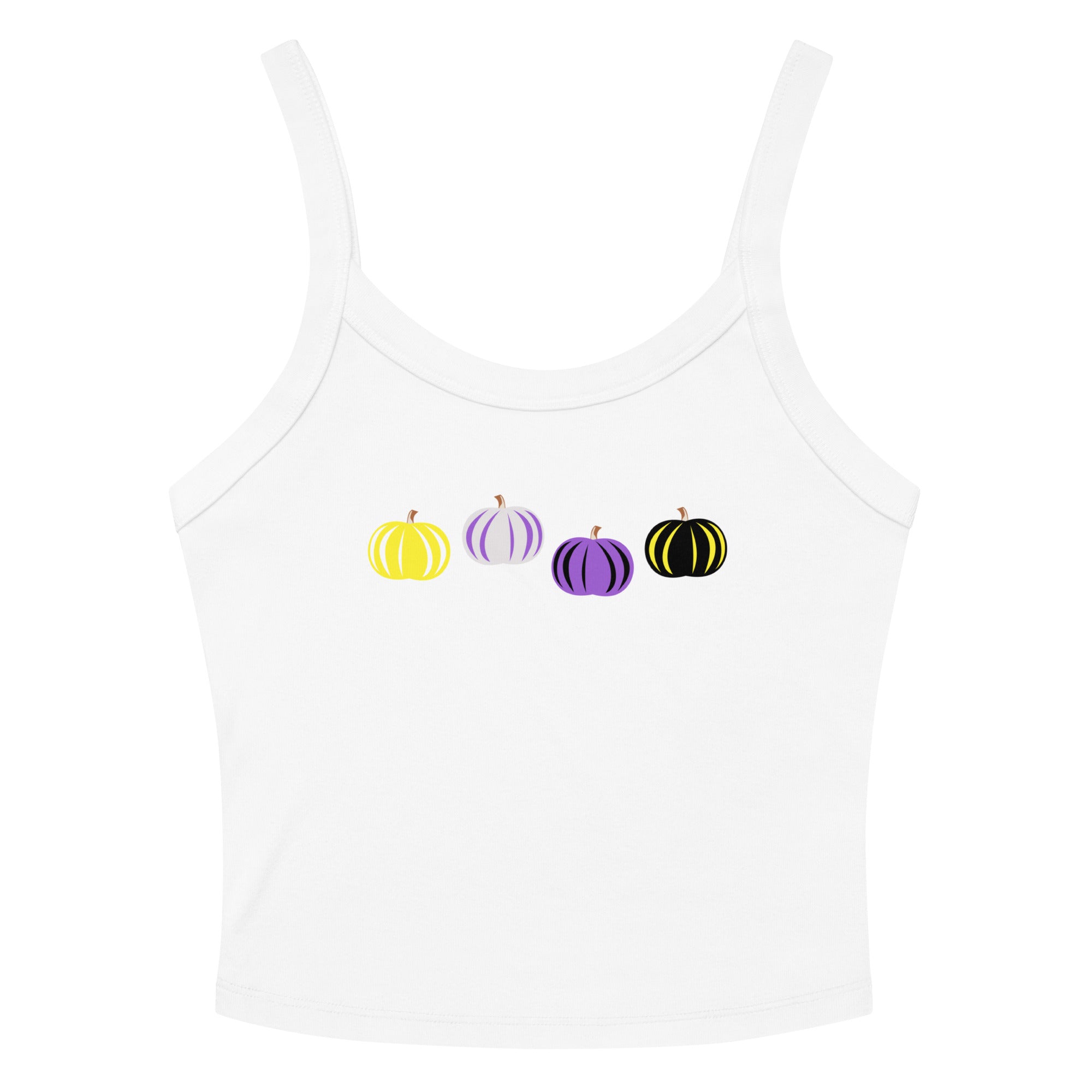 Non-Binary Pumpkins Scoop Neck Tank Top