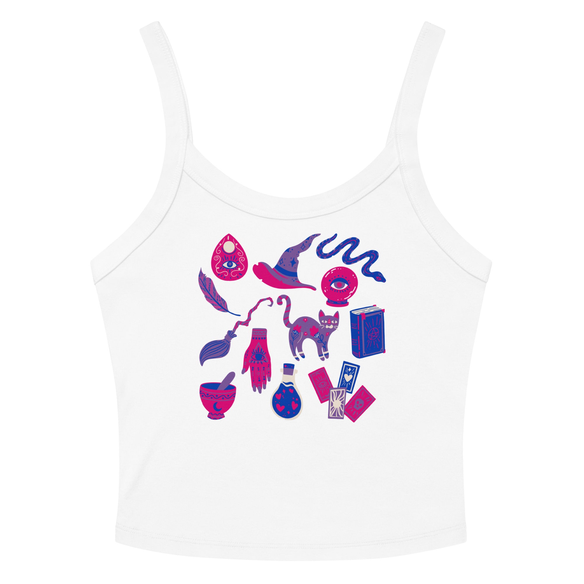 Bisexual Witch Scoop Neck Tank Top