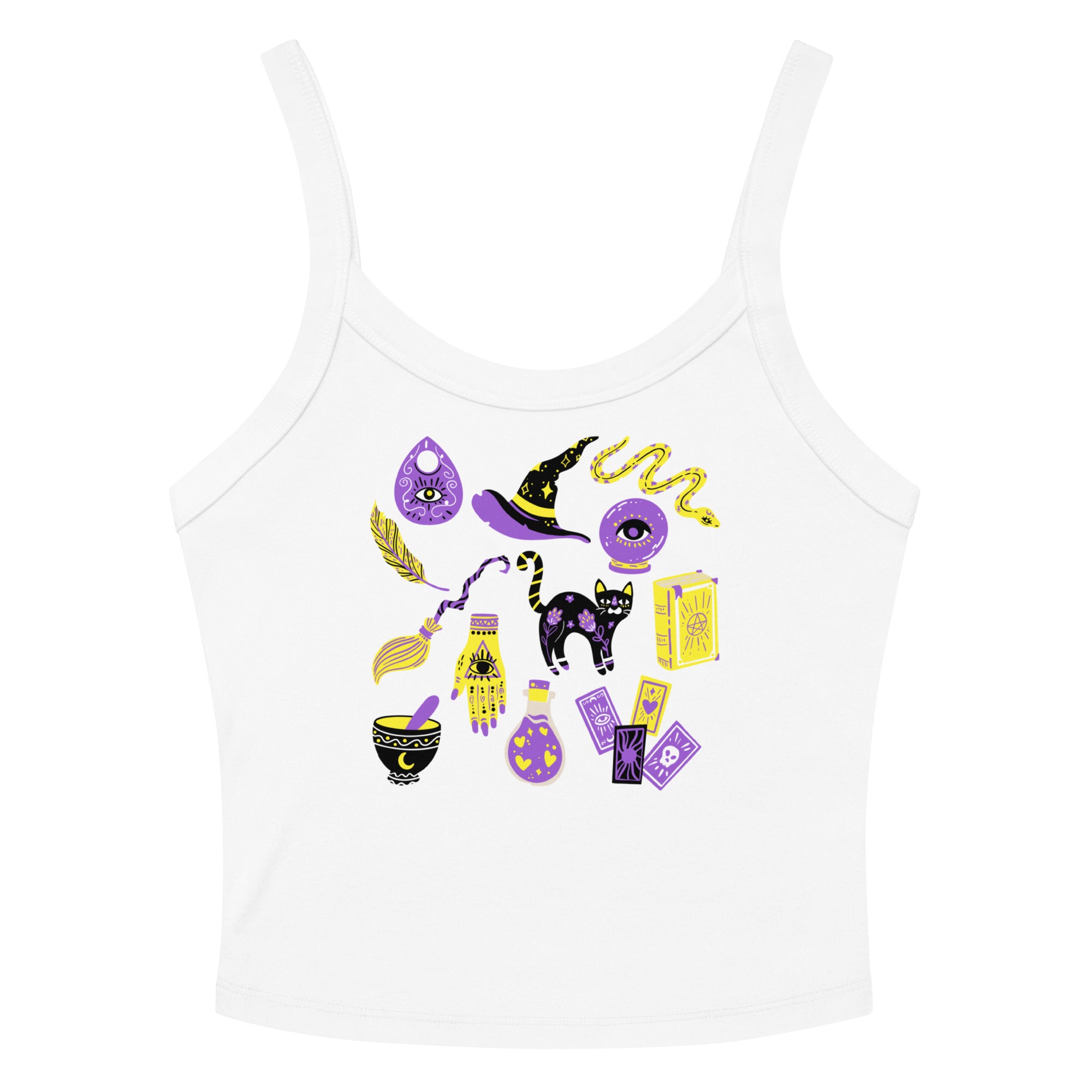 Non-Binary Witch Scoop Neck Tank Top