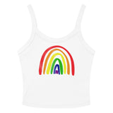 Rainbow Scoop Neck Tank Top