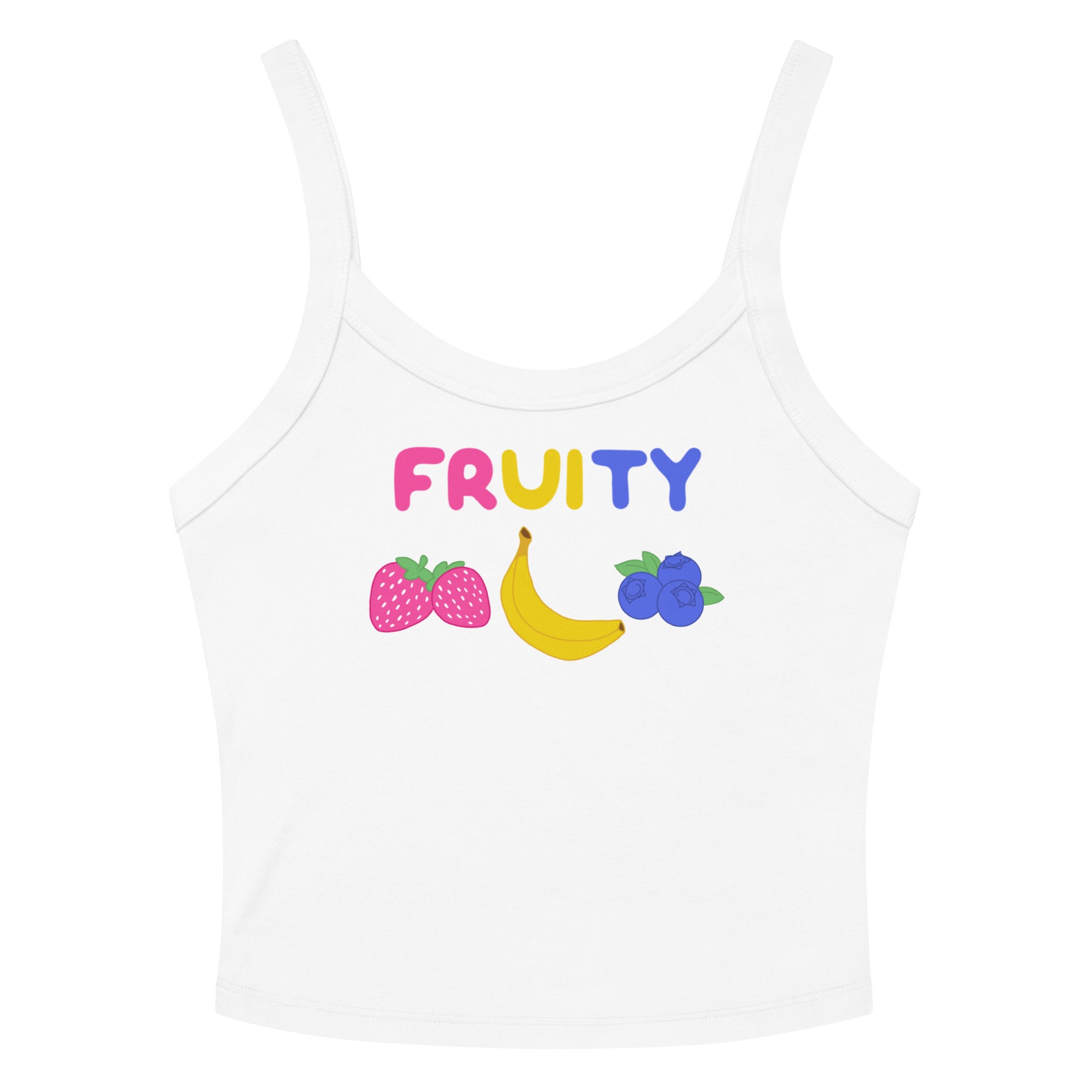 Fruity Pansexual Scoop Neck Tank Top