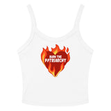 Burn The Patriarchy Scoop Neck Tank Top