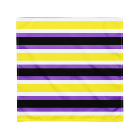 Non-Binary Flag Bandana