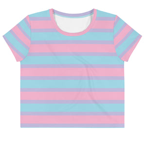 Pastel Bisexual Crop Tee