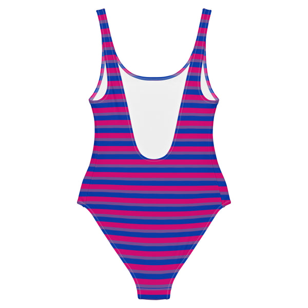 Bisexual Flag One-Piece Swimsuit