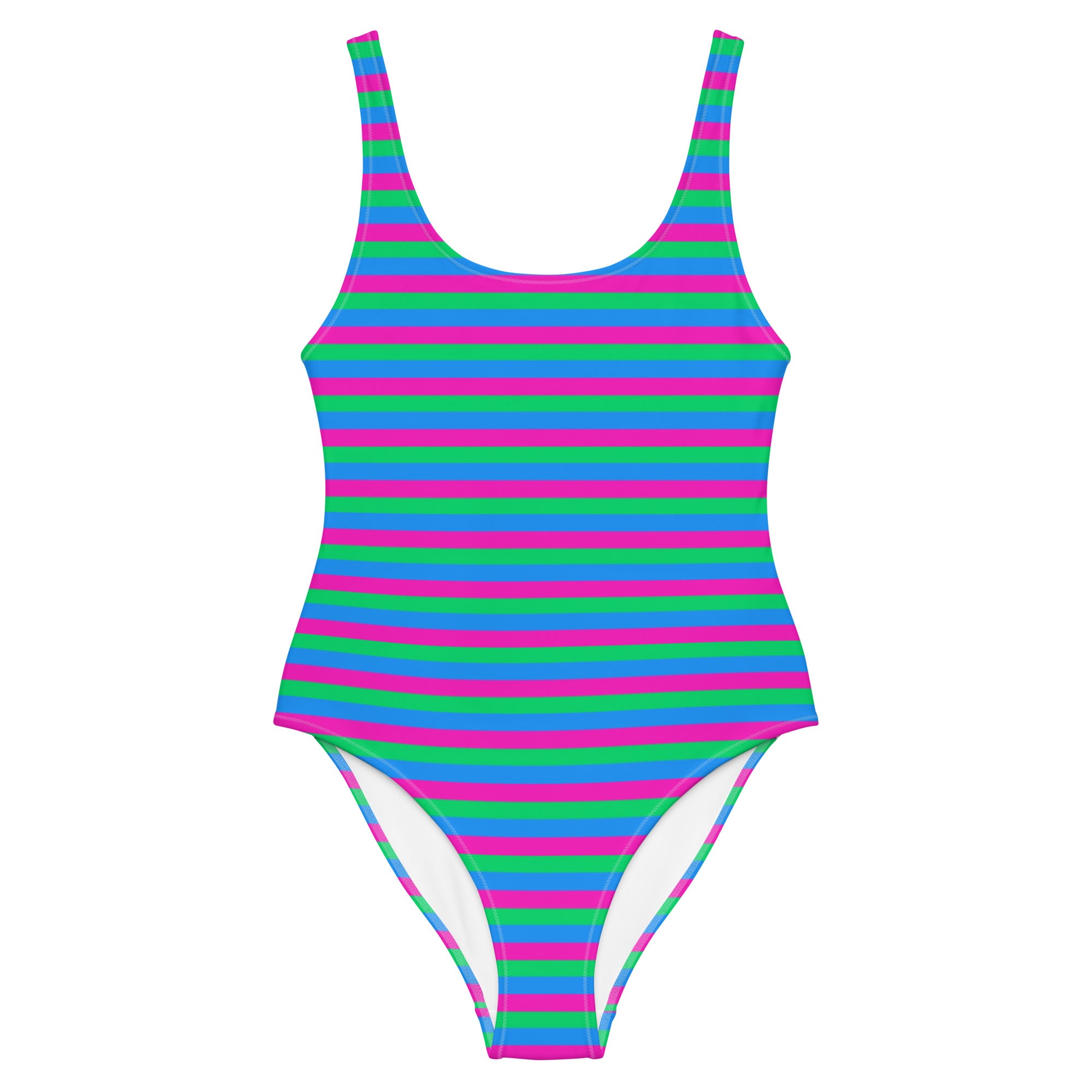 Polysexual Flag One-Piece Swimsuit