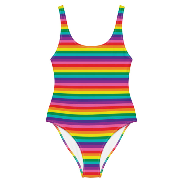 Original Rainbow Flag One-Piece Swimsuit