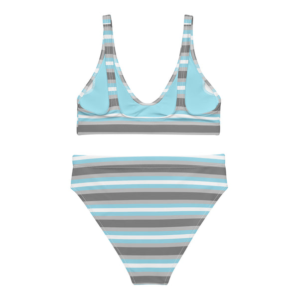 Demiboy Flag High-Waisted Bikini