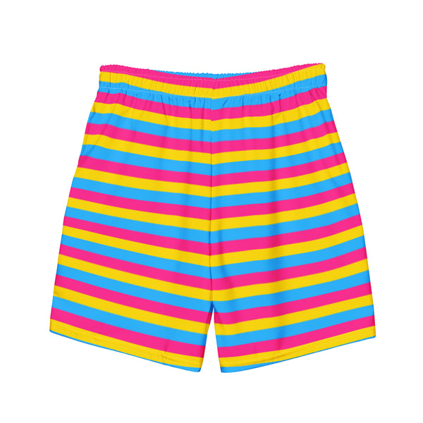 Pansexual Flag Swim Trunks