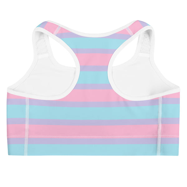 Pastel Bisexual Sports Bra