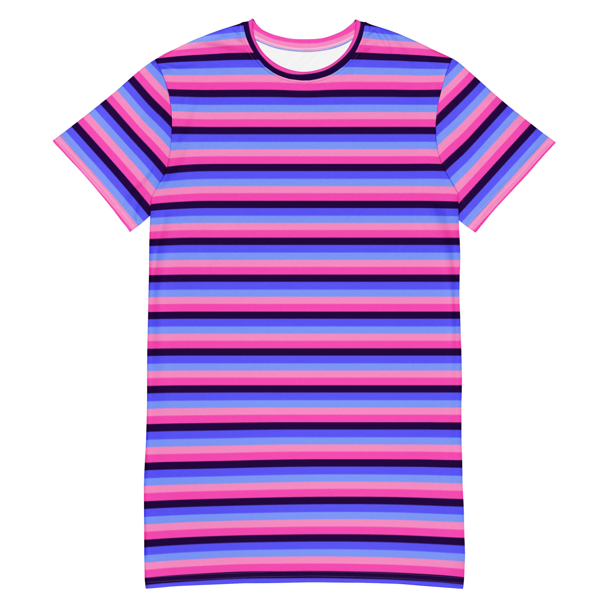 Omnisexual Flag T-Shirt Dress