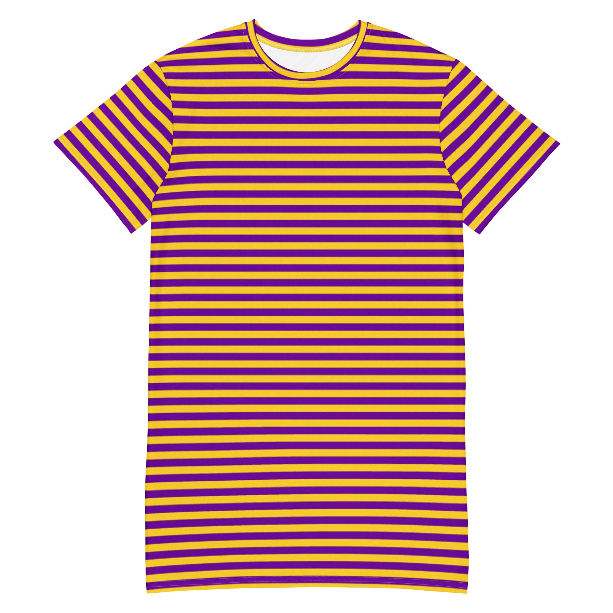 Intersex Striped Flag T-Shirt Dress