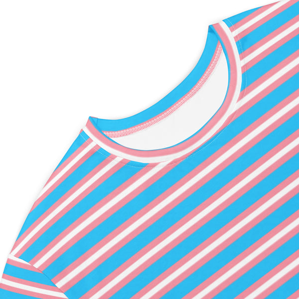 Transgender Flag T-Shirt Dress