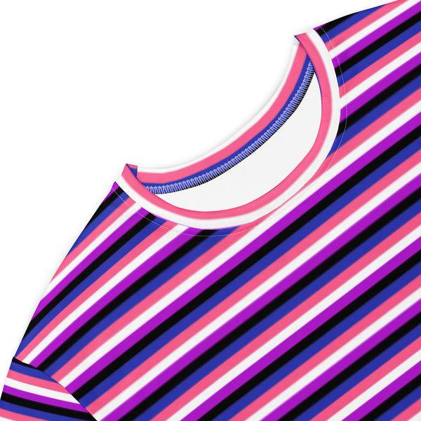 Genderfluid Flag T-Shirt Dress