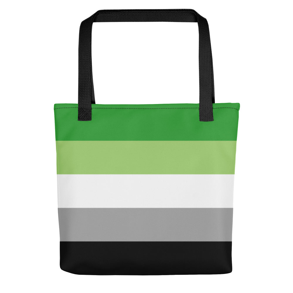 Aromantic Flag Tote Bag