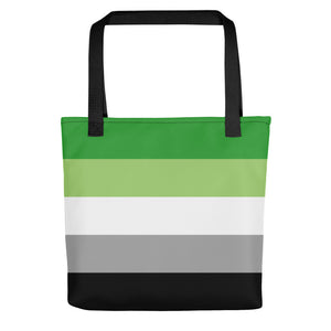 Aromantic Flag Tote Bag