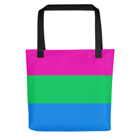 Polysexual Flag Tote Bag